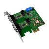 PCI Express, Serial Communication Board with 2 Isolated RS-232 ports (RoHS)ICP DAS